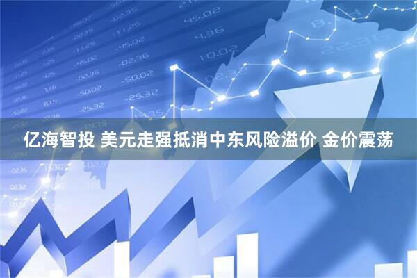 亿海智投 美元走强抵消中东风险溢价 金价震荡